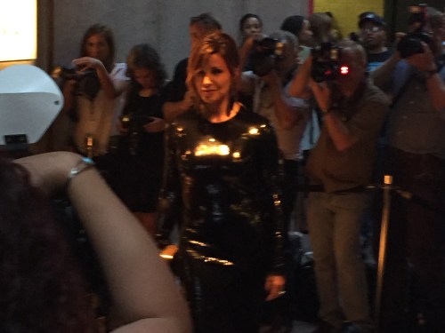 Gina Gershon at Tom Ford fall fashion show Gina Gershon at Tom Ford fall fashion show