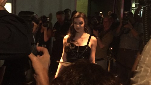 Hailee Steinfeld at Tom Ford fall fashion show Hailee Steinfeld at Tom Ford fall fashion show