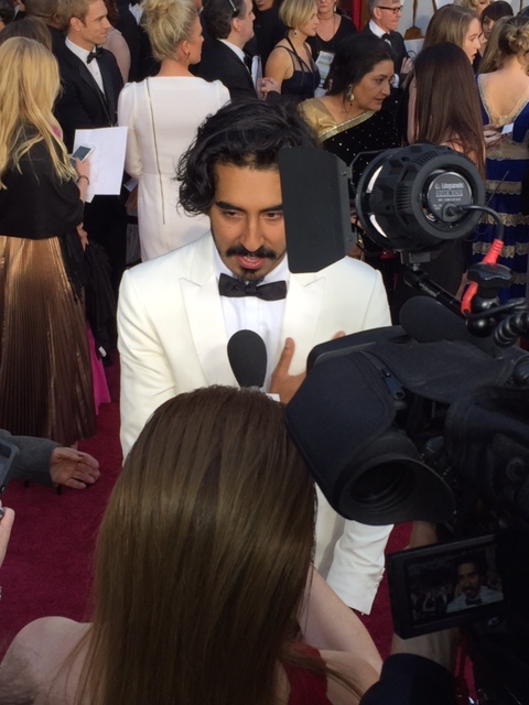 Dev Patel red carpet Oscars 2017
