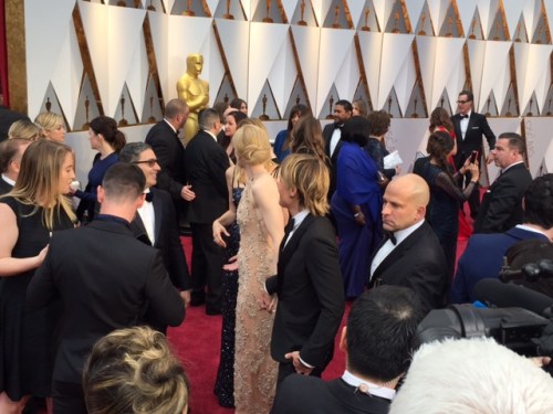 Nicole Kidman Keith Urban Oscars red carpet 2017